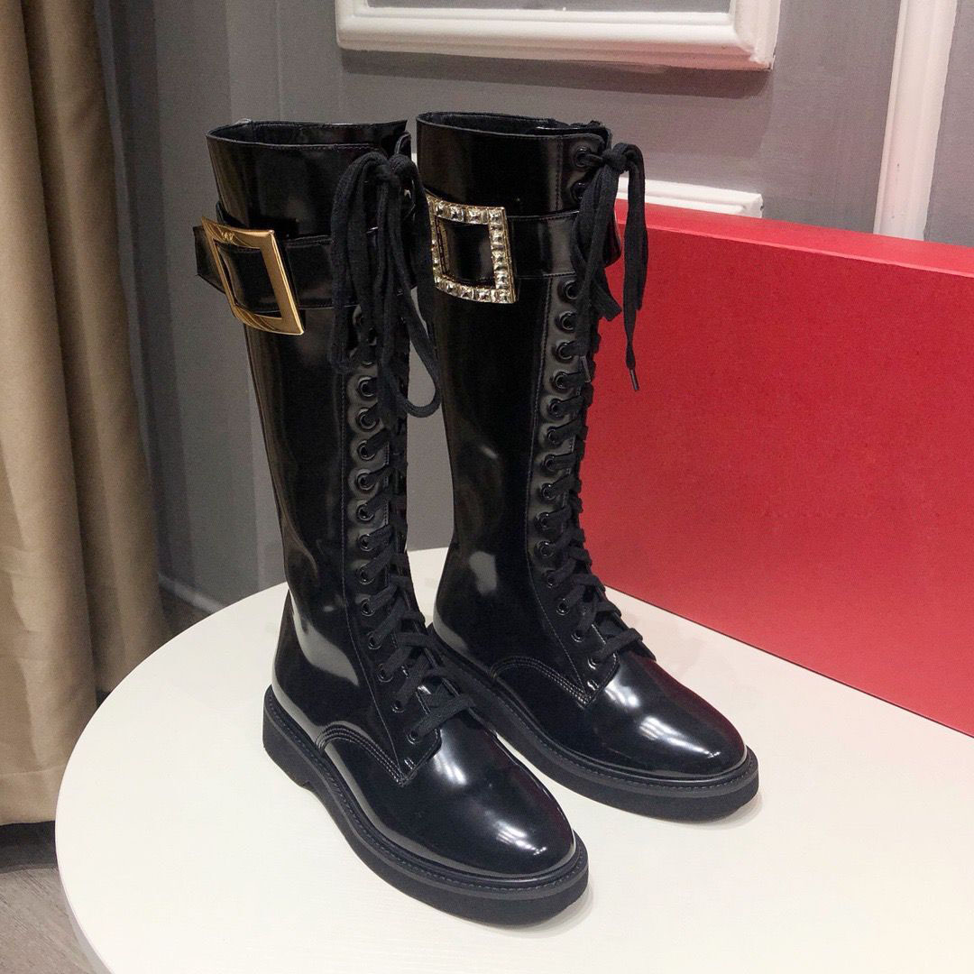 Newest Luxury Designer platform Womens flat Shoes drill crystal buckle leathers Rangers patent leather knee-high boots Fashion Dress casual Shoe Wedding Party
Newest Luxury Designer platform Womens flat Shoes drill crystal buckle leathers Rangers patent leather knee-high boots Fashion Dress casual Shoe Wedding Party