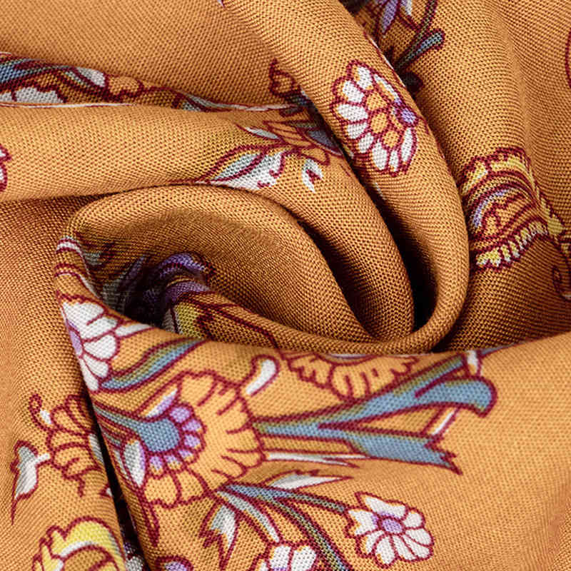 Deep V-neck Butterfly Sleeve Bow Tie Printed Dresses Women Vacation Casual High Waist Short A-Line Summer Dress 210510