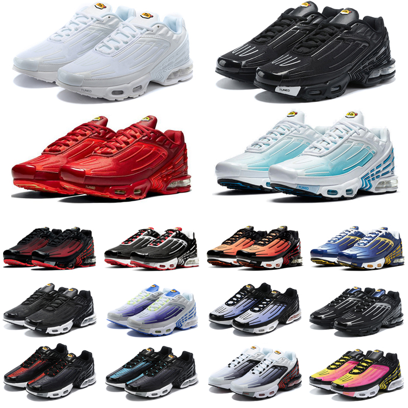 tn plus 3 running shoes mens trainers chaussures Triple Black Deep Royal Red Spider Silver White Bred Smoke Grey outdoor sports sneakers
tn plus 3 running shoes mens trainers chaussures Triple Black Deep Royal Red Spider Silver White Bred Smoke Grey outdoor sports sneakers