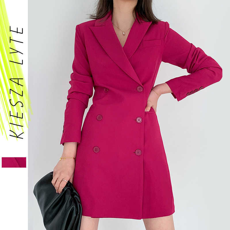 Office Lady Notched Blazer Runway Fashion Women Double Breasted Solid pink Blazers Jacket Outerwaer Suits Coats Female 210608, Hotpink
Office Lady Notched Blazer Runway Fashion Women Double Breasted Solid pink Blazers Jacket Outerwaer Suits Coats Female 210608, Hotpink