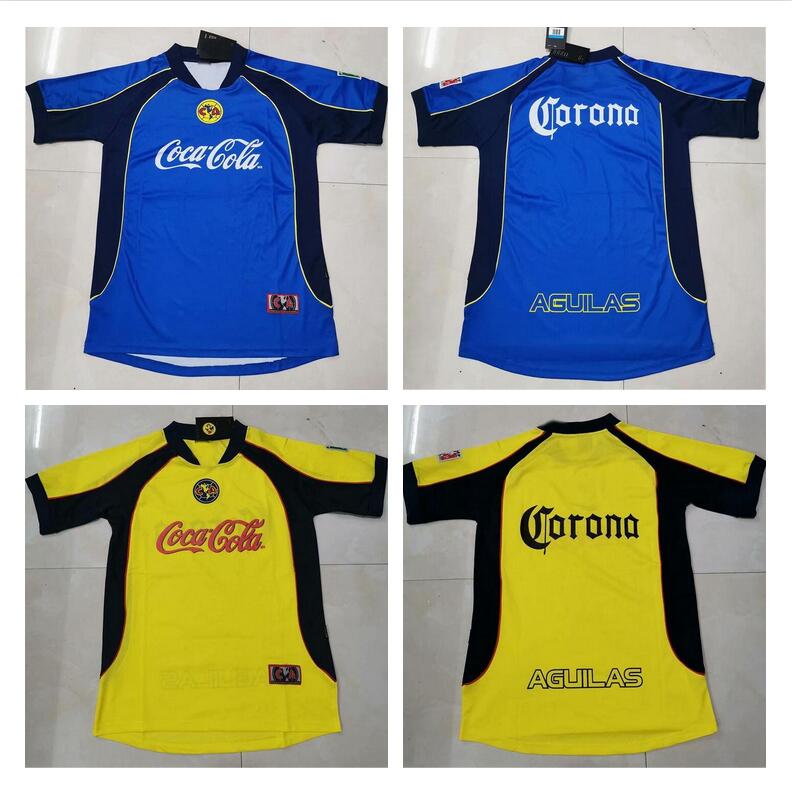 2000/2001 Retro version MX Soccer Jerseys 00/01 America R.SAMBUEZA P.AGUILAR Soccer shirt Mexico club Football uniform, 00/01 home
2000/2001 Retro version MX Soccer Jerseys 00/01 America R.SAMBUEZA P.AGUILAR Soccer shirt Mexico club Football uniform, 00/01 home
