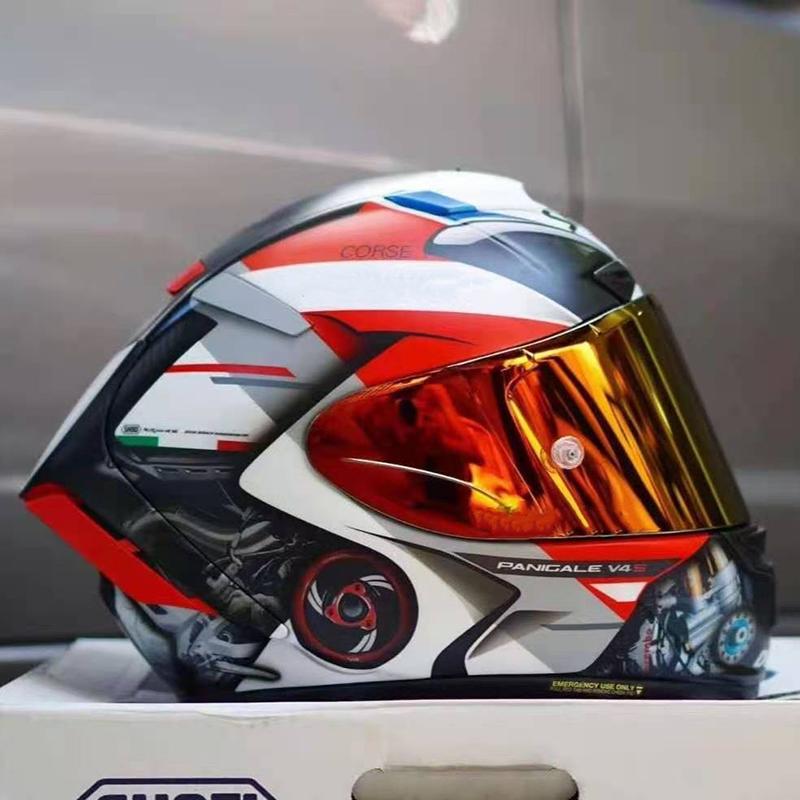 Motorcycle Helmets Arrival Full Face Helmet X14 Red COLOR Riding Motocross Racing Motorbike ECE Approved, With clear visor
Motorcycle Helmets Arrival Full Face Helmet X14 Red COLOR Riding Motocross Racing Motorbike ECE Approved, With clear visor