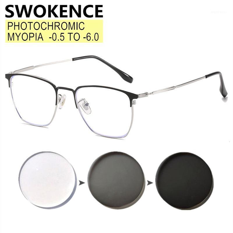 Pochromic Myopia Glasses Prescription -0.5 TO -6.0 Men Women Chameleon Gray Or Brown Nearsighted Spectacles F041 Sunglasses
Pochromic Myopia Glasses Prescription -0.5 TO -6.0 Men Women Chameleon Gray Or Brown Nearsighted Spectacles F041 Sunglasses