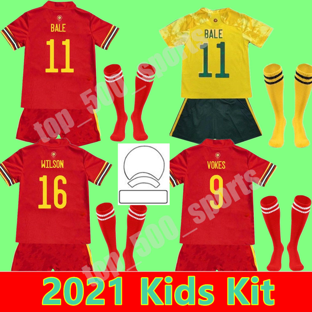 2021 National Team kids kit youth wales soccer jerseys HOME away BALE JAMES RAMSEY jersey child maillot de football shirts ALLEN Camiseta futol Uniform, Home+patch
2021 National Team kids kit youth wales soccer jerseys HOME away BALE JAMES RAMSEY jersey child maillot de football shirts ALLEN Camiseta futol Uniform, Home+patch