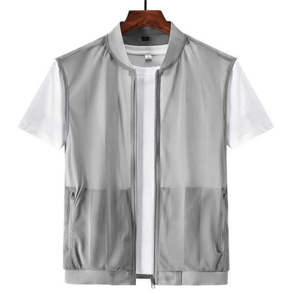 Summer Outerwear Mesh Quick-Drying Vests Male Breathable Multi-pocket Mountain Climbing Fishing Vest Plus Size Work Sleeveless Jacket Men Clothing
Summer Outerwear Mesh Quick-Drying Vests Male Breathable Multi-pocket Mountain Climbing Fishing Vest Plus Size Work Sleeveless Jacket Men Clothing