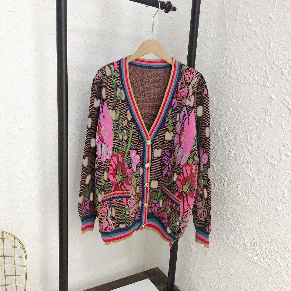 Fashion V-neck Long Sleeve Knits Women' Sweaters Cardigan Loose Casual Jacket Designer Letter Embroidery Printed Sweater Flower Jackets, Pink
Fashion V-neck Long Sleeve Knits Women' Sweaters Cardigan Loose Casual Jacket Designer Letter Embroidery Printed Sweater Flower Jackets, Pink