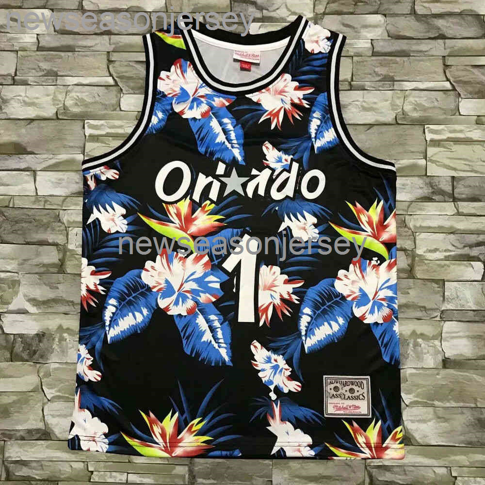 New Floral Edition #1 Anfernee Hardaway Mitchell Ness Men' Jersey M L XL XXL, As pic
New Floral Edition #1 Anfernee Hardaway Mitchell Ness Men' Jersey M L XL XXL, As pic