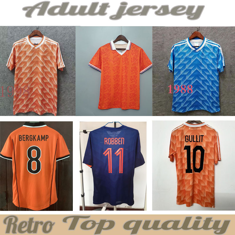 1988 #12 VAN BASTEN #10 GULLIT #17 RIJKAARD Mens Soccer Jerseys 1998 Netherlands #8 BERGKAMP Football Shirts 1995 1991 Retro
1988 #12 VAN BASTEN #10 GULLIT #17 RIJKAARD Mens Soccer Jerseys 1998 Netherlands #8 BERGKAMP Football Shirts 1995 1991 Retro