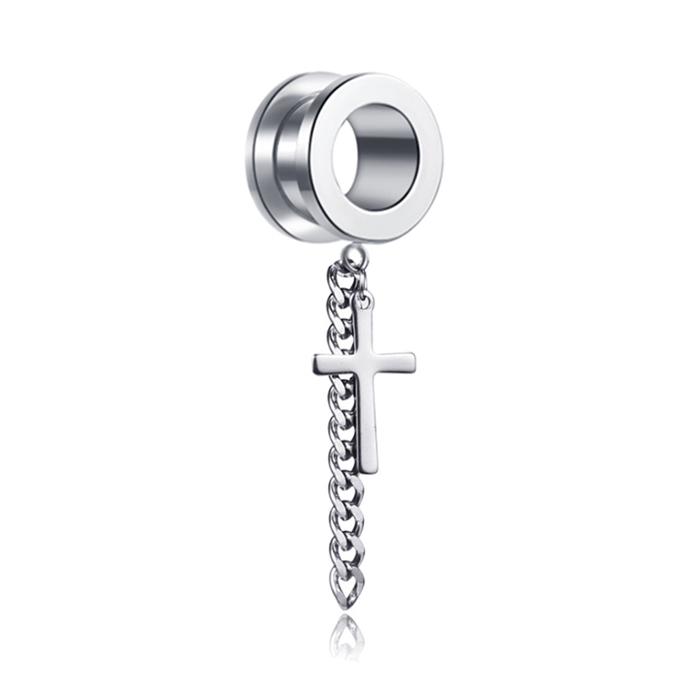 Cross Chain Stainless Steel Ear Plugs Piercing Expanders Fashion Picture Logo Design Earring Gauges Studs Flesh Jewelry GIft
Cross Chain Stainless Steel Ear Plugs Piercing Expanders Fashion Picture Logo Design Earring Gauges Studs Flesh Jewelry GIft