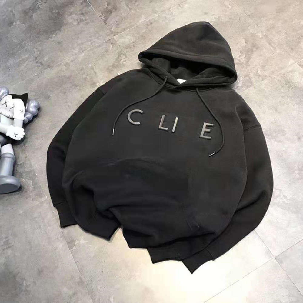 High quality 1:1 hoodie Spring fashion brand steel seal 3D printing drawstring sleeve is versatile, loose, men's and women's trico, Black
High quality 1:1 hoodie Spring fashion brand steel seal 3D printing drawstring sleeve is versatile, loose, men's and women's trico, Black
