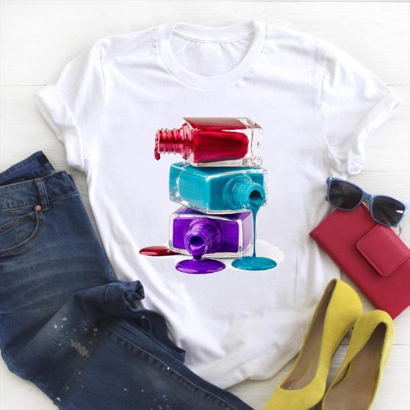 and women cartoon 3d mens t shirt fingernail art womens short sleeve print summer tee ladies female clothes graphic, White;black
and women cartoon 3d mens t shirt fingernail art womens short sleeve print summer tee ladies female clothes graphic, White;black