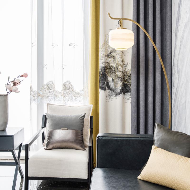Curtain & Drapes Chinese High-end Atmospheric Jacquard Blackout Curtains Chenille For Living Room Bedroom
Curtain & Drapes Chinese High-end Atmospheric Jacquard Blackout Curtains Chenille For Living Room Bedroom