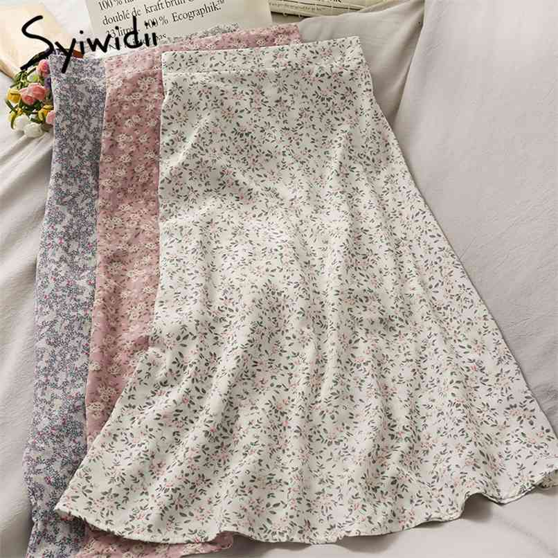 Vintage Floral Print Chiffon Long Skirts for Women Elastic High Waist Summer Black White Pink Y2k Boho Midi Skirt 210607, Red
Vintage Floral Print Chiffon Long Skirts for Women Elastic High Waist Summer Black White Pink Y2k Boho Midi Skirt 210607, Red