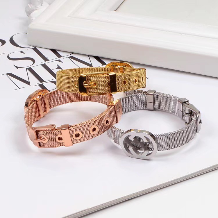 Christmas gift High quality Factory letter belt chain bracelet Bangle 18k Rose Gold Silver 316L Stainless Steel inlaid ceramic Love Jewelry Women Mens Bracelets
Christmas gift High quality Factory letter belt chain bracelet Bangle 18k Rose Gold Silver 316L Stainless Steel inlaid ceramic Love Jewelry Women Mens Bracelets