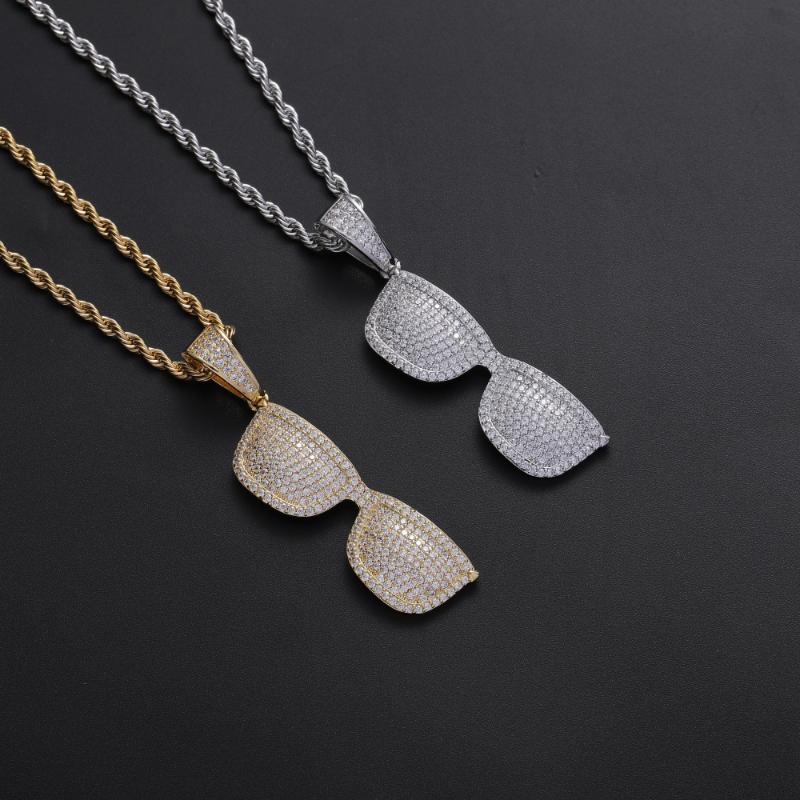 Fashion 2 Colors Bling Zircon Necklace Brass CZ Pendants Men Hip Hop Jewelry CN365 Pendant Necklaces, Silver
Fashion 2 Colors Bling Zircon Necklace Brass CZ Pendants Men Hip Hop Jewelry CN365 Pendant Necklaces, Silver