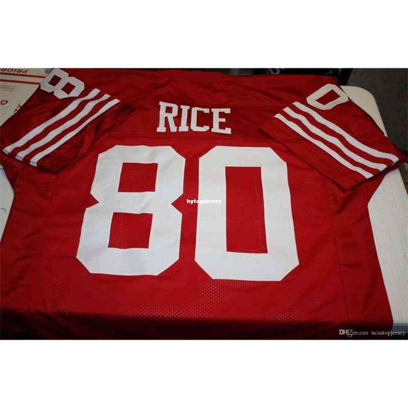 Cheap Retro JERRY RICE #80 CUSTOM MITCHELL & NESS Jersey HOF 2010 red Stitching men's Football Jerseys College NCAA
Cheap Retro JERRY RICE #80 CUSTOM MITCHELL & NESS Jersey HOF 2010 red Stitching men's Football Jerseys College NCAA