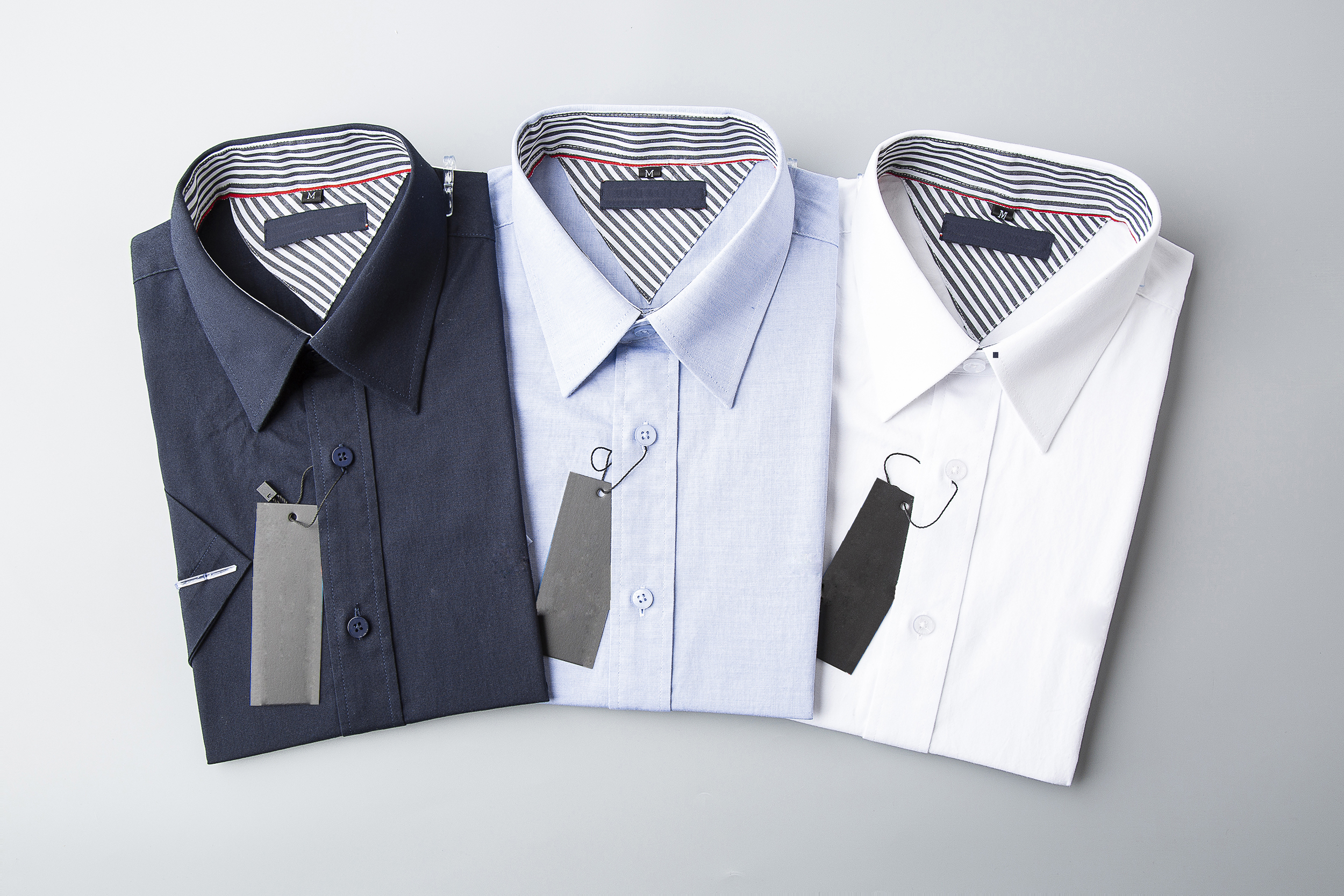2021 American business brand slim printing, long sleeved shirts, men leisure on tenterhooks, shirts Black, White;black