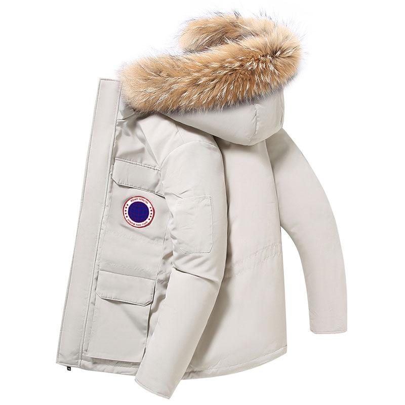 2021 Unisex Winter Warm Fur Collar Goose Down Coat Woman Parkas Puffer Jackets Luxury Designer Men' Trend Goose Canadian Jacket Overcoat, More brand clothing + app
2021 Unisex Winter Warm Fur Collar Goose Down Coat Woman Parkas Puffer Jackets Luxury Designer Men' Trend Goose Canadian Jacket Overcoat, More brand clothing + app
