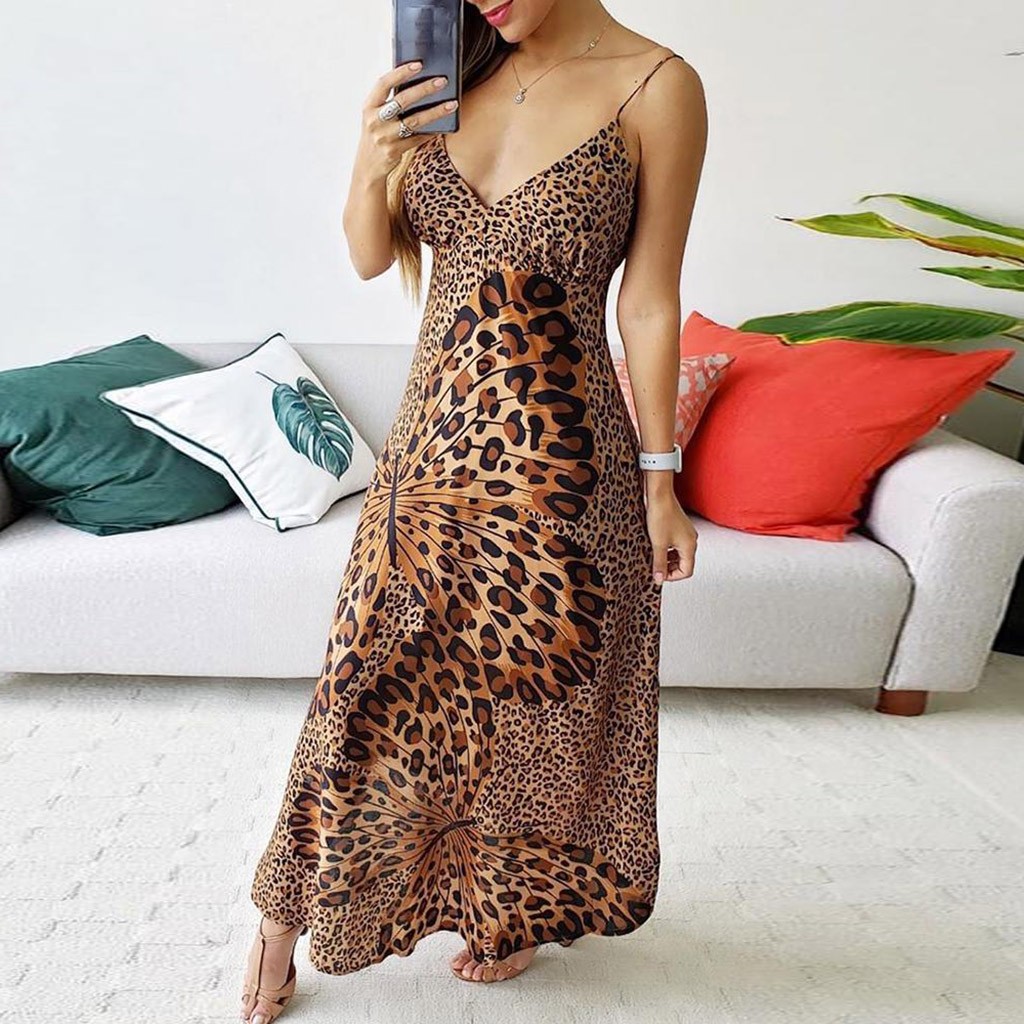 2021summer new fashion women deep v leopard butterfly wrap sling sleeveless nightclub maxi long dress z4, Black;gray
2021summer new fashion women deep v leopard butterfly wrap sling sleeveless nightclub maxi long dress z4, Black;gray