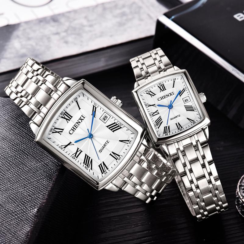 Wristwatches 2021 CHENXI Ladies Watches Fashion Couple Waterproof Quartz Stainless Steel For Lovers Casual Men Women, White man
Wristwatches 2021 CHENXI Ladies Watches Fashion Couple Waterproof Quartz Stainless Steel For Lovers Casual Men Women, White man