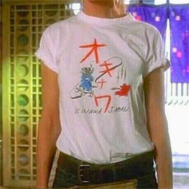 Unisex Kill Bill Okinawa T-Shirt 90s Fashion Quentin Tarantino Movie Tee Shirt Japanese Style Kawaii Grunge Top 210512, White
Unisex Kill Bill Okinawa T-Shirt 90s Fashion Quentin Tarantino Movie Tee Shirt Japanese Style Kawaii Grunge Top 210512, White