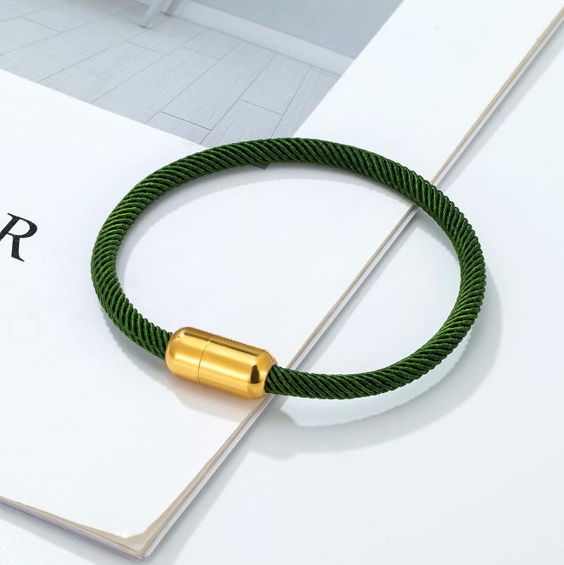 Charm Bracelets 2022 Milan Rope Stainless Steel Magnetic Bracelet For Lovers Red Pink Braided Couple Fashion Friendship Jewelry
Charm Bracelets 2022 Milan Rope Stainless Steel Magnetic Bracelet For Lovers Red Pink Braided Couple Fashion Friendship Jewelry