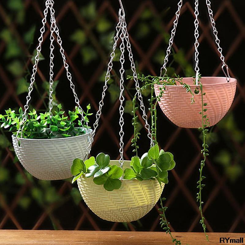 Planters & Pots Imitation Rattan Hanging Planters, 1 Piece, Balcony Chain, Flower Pot Basket
Planters & Pots Imitation Rattan Hanging Planters, 1 Piece, Balcony Chain, Flower Pot Basket