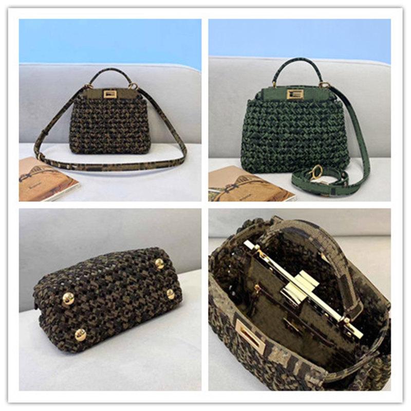 Designer PEEKABOO ICONIC Mini Jacquard fabric woven Handbag Shoulder Crossbody Bag Bags Size:23x7x18cm, Don't pay it
Designer PEEKABOO ICONIC Mini Jacquard fabric woven Handbag Shoulder Crossbody Bag Bags Size:23x7x18cm, Don't pay it