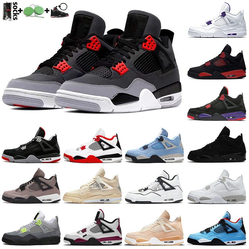 Jumpman 4s High Quality 4 Basketball Shoes Shimmer University Blue White Oreo Black Cat Bred Men Women Fashion Sneakers Trainers, C39 white cement 36-47 
Jumpman 4s High Quality 4 Basketball Shoes Shimmer University Blue White Oreo Black Cat Bred Men Women Fashion Sneakers Trainers, C39 white cement 36-47