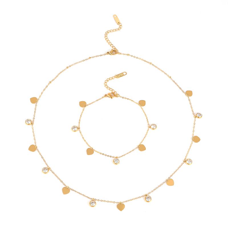 Pendant Necklaces FYSARA Fashion Women Simple Gold Stainless Steel Round Heart Tassels Non-fading Party Necklace Neck Chains Choker Jewelry
Pendant Necklaces FYSARA Fashion Women Simple Gold Stainless Steel Round Heart Tassels Non-fading Party Necklace Neck Chains Choker Jewelry