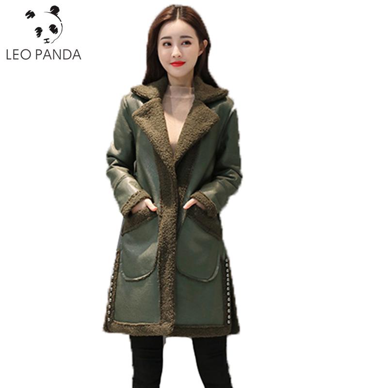 Women's Leather & Faux Spring Fashion Long Sleeves High-quality Female Single Breasted V-Neck Jackets Women Jacket Fake Fur Loose Coat C 408, Black
Women's Leather & Faux Spring Fashion Long Sleeves High-quality Female Single Breasted V-Neck Jackets Women Jacket Fake Fur Loose Coat C 408, Black