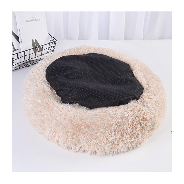 vip Order k Soft Long Plush Bed Cat Winter Warm Dog Sofa House Mattress For Small Large Pet Dogs Fluffy Kennel 210401