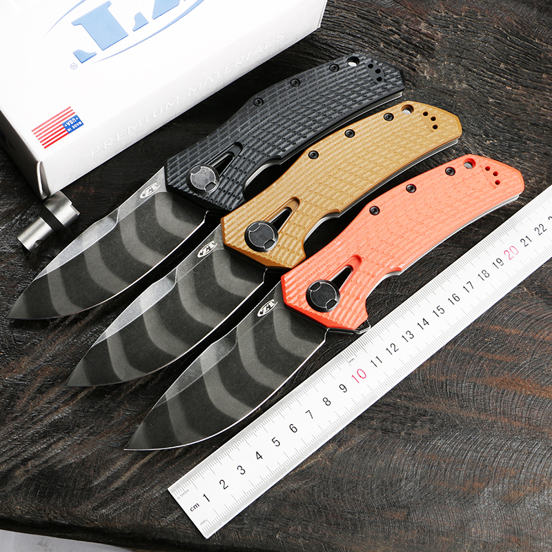 Green thorn zt0308 folding quick opening D2 black texture blade titanium alloy + G10 handle camping outdoor portable fruit practical EDC tool
Green thorn zt0308 folding quick opening D2 black texture blade titanium alloy + G10 handle camping outdoor portable fruit practical EDC tool