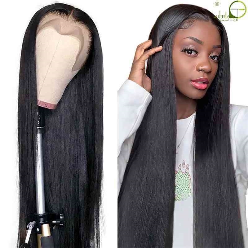 Brazilian Straight 30 Sterly Inch Human Hair Closure Wigs For Women 4x1/13x1 T Part Lace Front Wig Pre Plucked, Ombre color
Brazilian Straight 30 Sterly Inch Human Hair Closure Wigs For Women 4x1/13x1 T Part Lace Front Wig Pre Plucked, Ombre color
