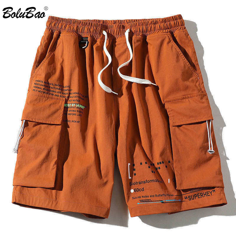 BOLUBAO Brand Men Cargo Shorts Summer Men's High Street Letter Casual Shorts Drawstring Pocket Knee Length Shorts Male 210518, Beige
BOLUBAO Brand Men Cargo Shorts Summer Men's High Street Letter Casual Shorts Drawstring Pocket Knee Length Shorts Male 210518, Beige