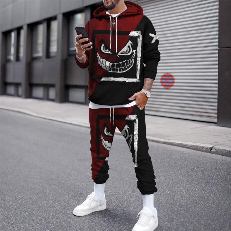 Men' Tracksuits Mens Tracksuit 3d Printed Hoodies Suit Joggers Casual Sweashirts Sweatpants Sportswear Set Autumn Winter Men Clothing Sweat
Men' Tracksuits Mens Tracksuit 3d Printed Hoodies Suit Joggers Casual Sweashirts Sweatpants Sportswear Set Autumn Winter Men Clothing Sweat