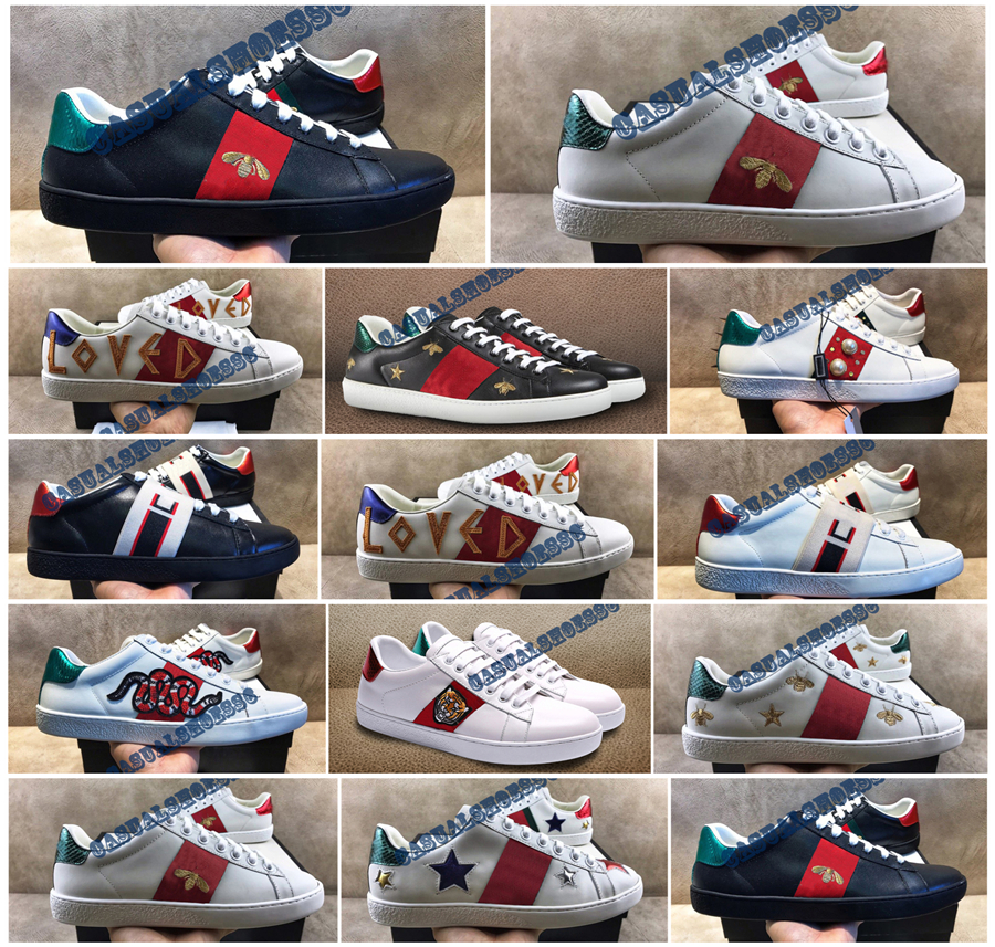 women men Designer Tiger Quality Green Stripe Fashion Trainers Mens Bee Casual shoes Italy Embroidered trainers sport sneakers ses, Black
women men Designer Tiger Quality Green Stripe Fashion Trainers Mens Bee Casual shoes Italy Embroidered trainers sport sneakers ses, Black
