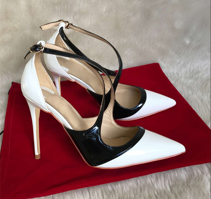 Luxury Designer Red bottom pumps Shoes Patent leather Sexy Fashion 8cm10cm12cm Ladies Footwear Womens High Heels, White
Luxury Designer Red bottom pumps Shoes Patent leather Sexy Fashion 8cm10cm12cm Ladies Footwear Womens High Heels, White