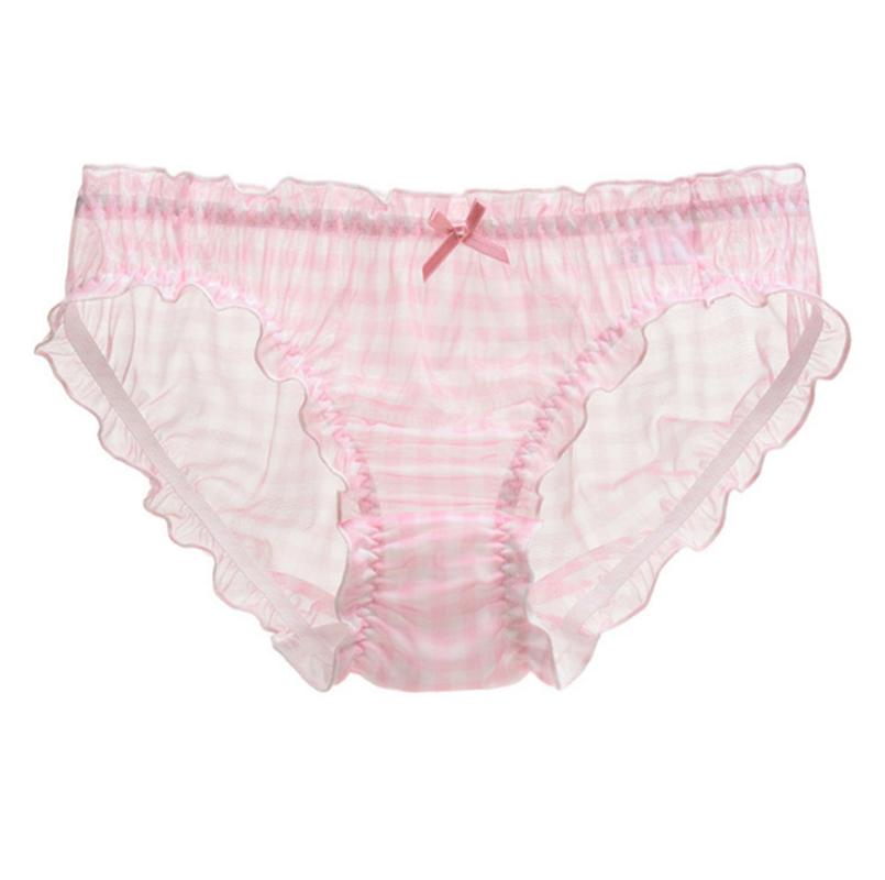 Women's Panties Sexy Womens Girls Cute Underwear Bowknot Front Check Printed Briefs Underpants Stretch Mesh Low-Waist Bread, Black;pink
Women's Panties Sexy Womens Girls Cute Underwear Bowknot Front Check Printed Briefs Underpants Stretch Mesh Low-Waist Bread, Black;pink
