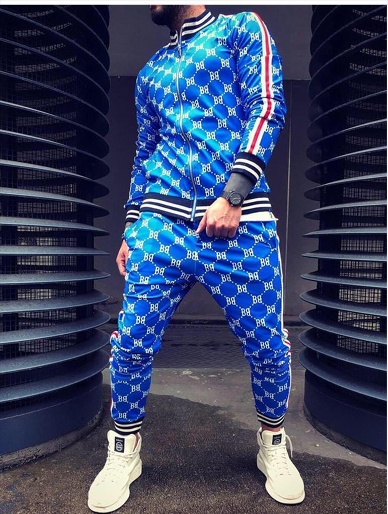 set fitness exercise sets casual men tracksuits zipper outdoor jogging autumn printing stripe grid jacketa and pants, Gray
set fitness exercise sets casual men tracksuits zipper outdoor jogging autumn printing stripe grid jacketa and pants, Gray