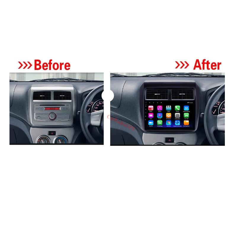 Car Dvd Player for Toyota WIGO 2012-2016 with AUX MUSIC Support SWC OBD II DVR 9 Inch Android 10 Japan Radio