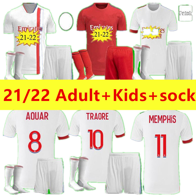 Adult Kids Full kits+sock 21 22 Soccer Jersey Lyon Maillot Olympique nais 2022 Home away OL TRAORE MEMPHIS BRUNO G football shirts, 21/22 home
Adult Kids Full kits+sock 21 22 Soccer Jersey Lyon Maillot Olympique nais 2022 Home away OL TRAORE MEMPHIS BRUNO G football shirts, 21/22 home