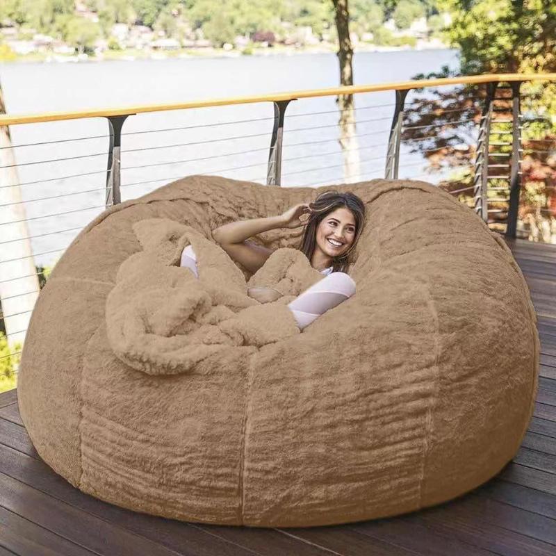 Chair Covers Lazy Bean Bag Sofa Cover For Living Room Lounger Seat Couch Chairs Cloth Puff Tatami Asiento7198312