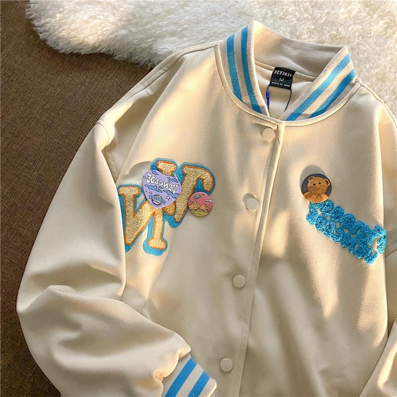 Women's Jackets Women Fashion 2021 Korean Style Autumn Spring Outwear Crop Winter Long Sleeve Kawaii Oversize Chaquetas Plus Size Coat, Black;brown
Women's Jackets Women Fashion 2021 Korean Style Autumn Spring Outwear Crop Winter Long Sleeve Kawaii Oversize Chaquetas Plus Size Coat, Black;brown