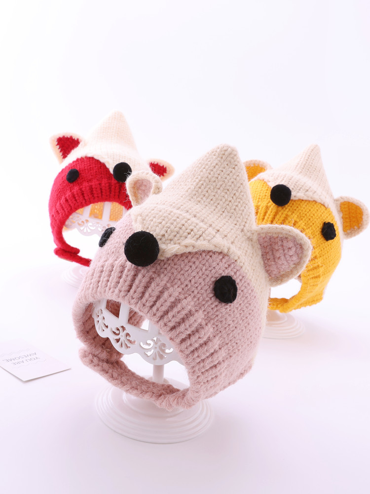 Baby Hat Autumn and Winter Infant Male Female Earmuffs Warm Super Cute Knitted Woolen Cap, Ptt fox ear protection 28 orange
Baby Hat Autumn and Winter Infant Male Female Earmuffs Warm Super Cute Knitted Woolen Cap, Ptt fox ear protection 28 orange