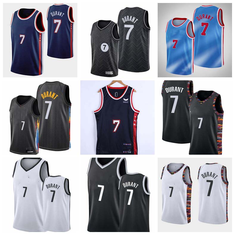 basketball jersey men Kevin Durant Swingmen sew jerseys