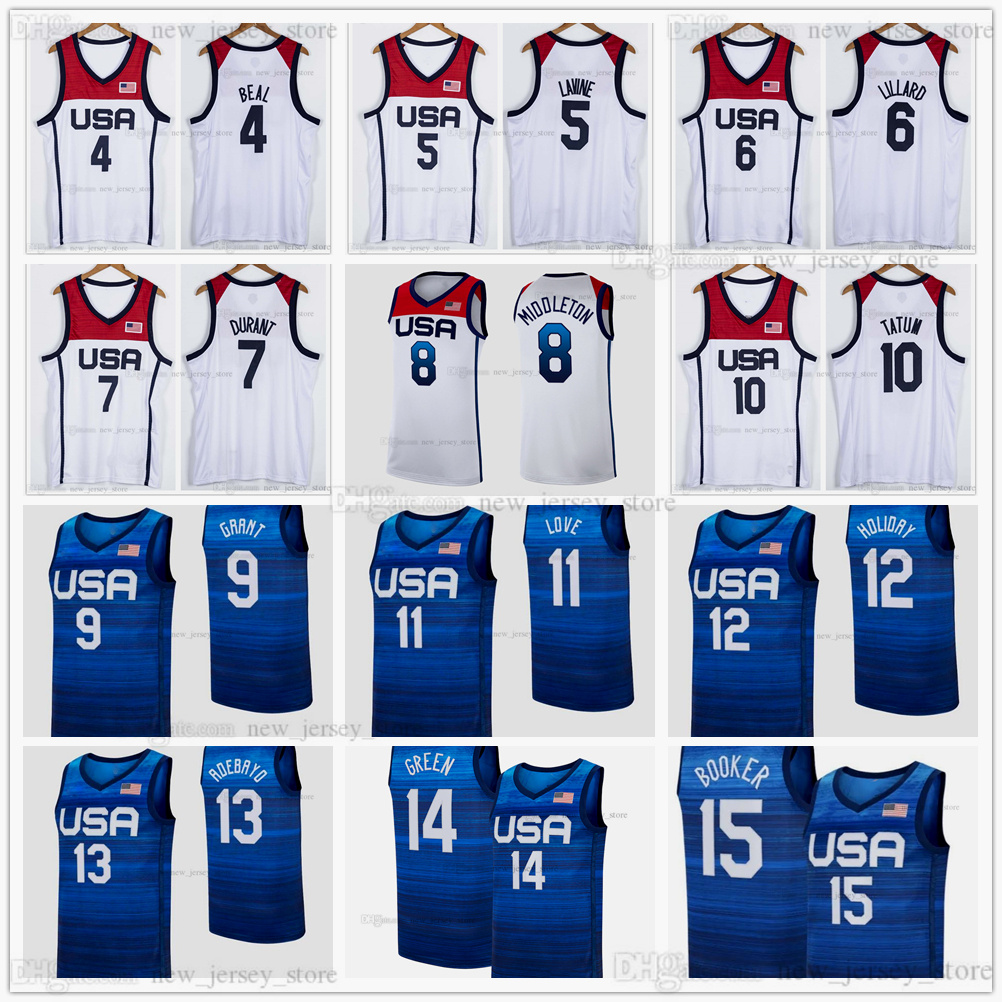 Printed 2021 Tokyo Summer Olympics Basketball Jerseys 9 Jerami Grant 11 kevin love 12 Jrue Holiday 13 Bam Adebayo 14 Draymond Green 15 Devin, Black;red
Printed 2021 Tokyo Summer Olympics Basketball Jerseys 9 Jerami Grant 11 kevin love 12 Jrue Holiday 13 Bam Adebayo 14 Draymond Green 15 Devin, Black;red