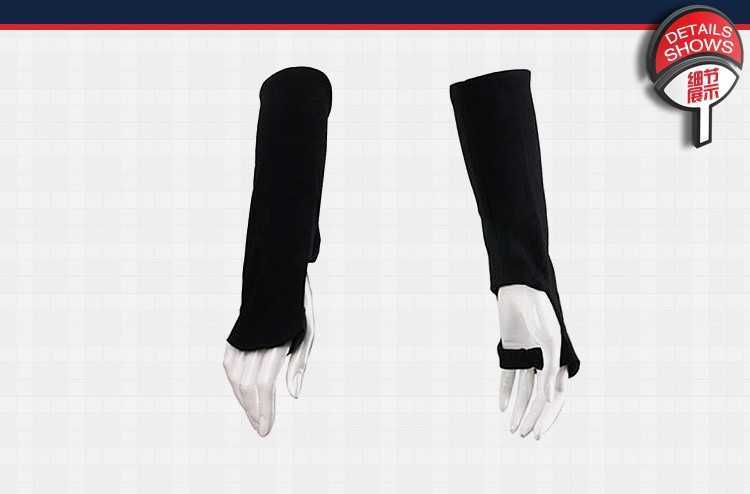 Uchiha Sasuke cosplay costume anime Haruto Shippuden third Generation Clothes halloween Party (Blazer+pants+Waist rope+handguard Y0913