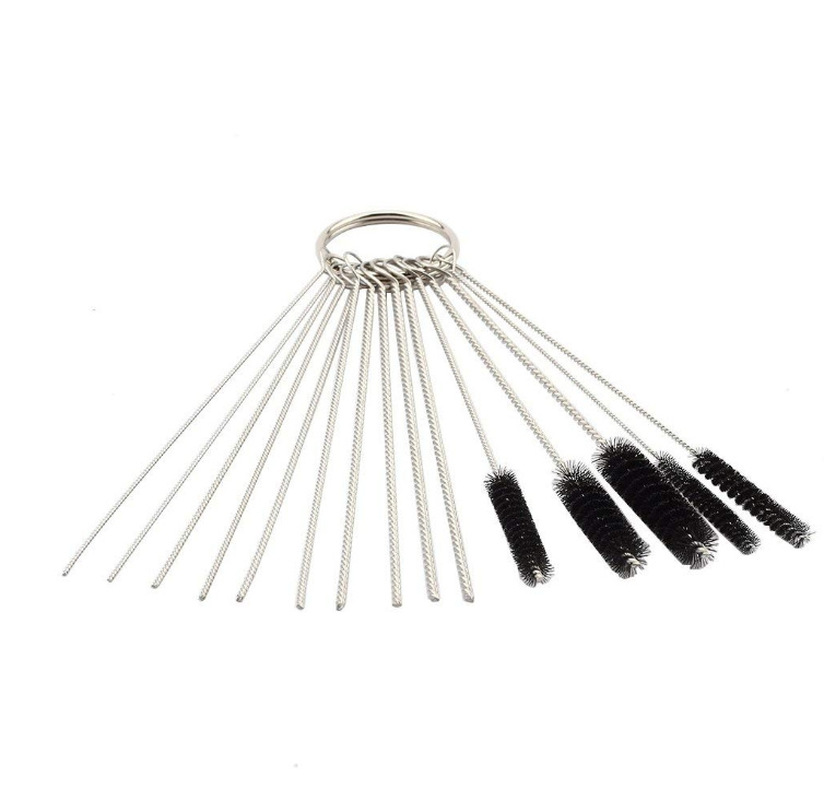 10 Pcs Set of Carburetor Special Screwdriver Black Leather Case with Brush(The Logistics Price Pls Contact Us)