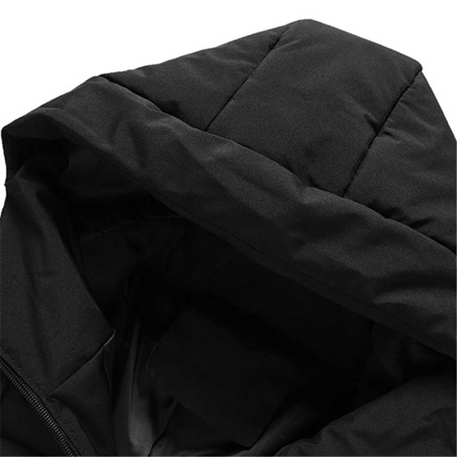 FGKKS Cotton Padded Jacket Men's Autumn and Winter Jackets Casual Clothing Plus Size Hooded Thick Warm Parkas Coat Men 211008